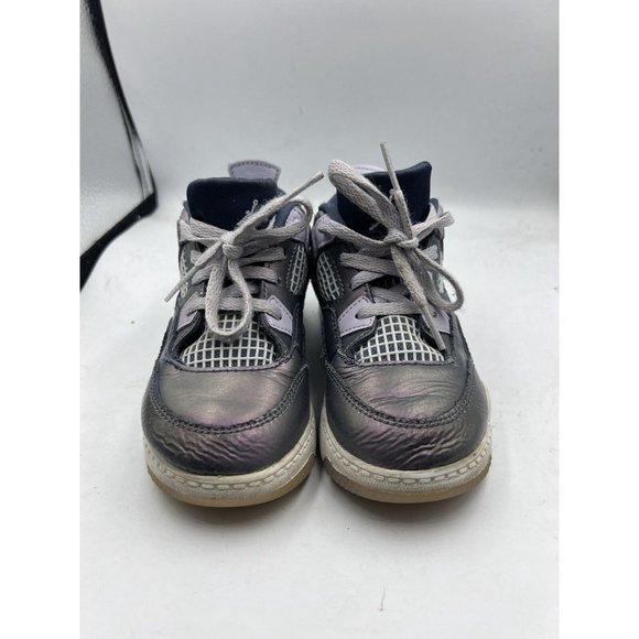 Nike Air Jordan 4 Retro SE GS Size 10C Monsoon Blue Armory IV OG BQ9041-400 - Picture 5 of 7